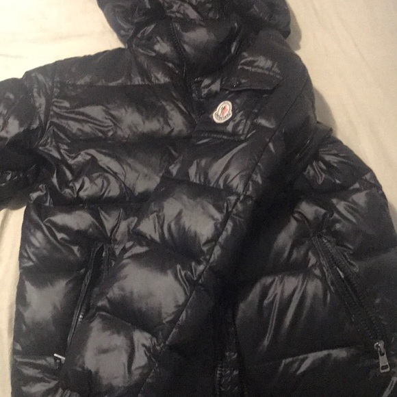 Moncler Black Bubble Jacket - Picture 1 of 3